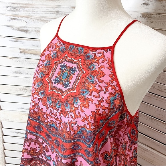 CLOVER CANYON | Patterned Flowy Tank Top XS - Picture 4 of 11